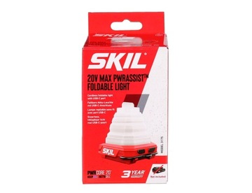 AKUMULATOROWA LAMPA LATARKA 300 LUMENÓW 20V 3175 SKIL (korpus)