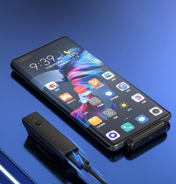Bezprzewodowy mikrofon krawatowy do telefonu Lavalier z USB C EDUP