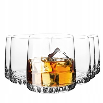 Szklanki do whisky 300ml Fjord Krosno 6szt /013