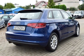 Audi A3 8V Cabriolet 1.6 TDI clean diesel 110KM 2014 Audi A3 1.6 TDI common rail, Sportback, Nawiga..., zdjęcie 8