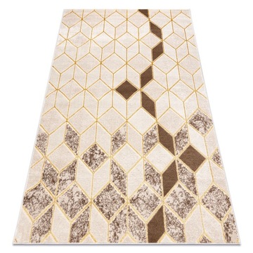 DYWAN DWUPOZIOMOWY MEFE 140x190 KOSTKI 3D #AT3693