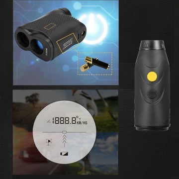 ТЕЛЕСКОПИЧЕСКИЙ ДАЛЬНОМЕР ДЛЯ ГОЛЬФА НА УЛИЦЕ СПОРТ ОХОТА