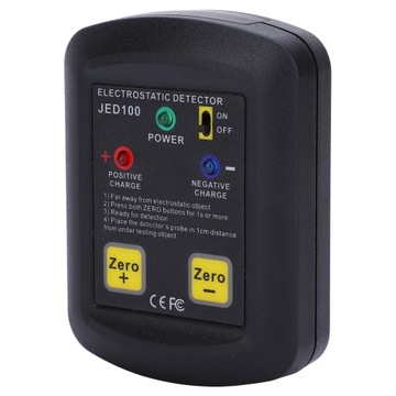 Tester mocy elektrostatycznego Włóknina Miernik