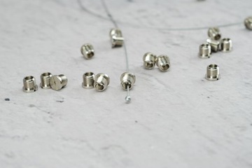 blokada stoper linki stalowej M10x1 mocowanie do lamp belka loft retro DIY