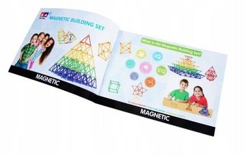 УЧЕБНЫЕ МАГНИТНЫЕ КОНСТРУКЦИИ БЛОКИ МАГНИТНЫЕ 120 элементов