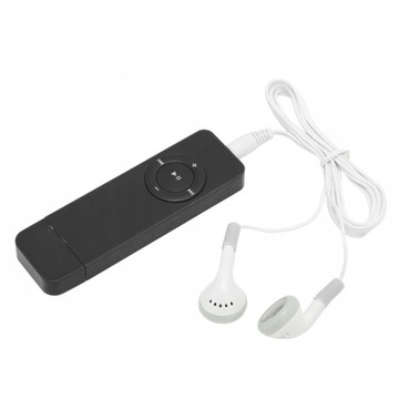MINI ODTWARZACZ MUZYCZNY MP3 64 GB CZARNY