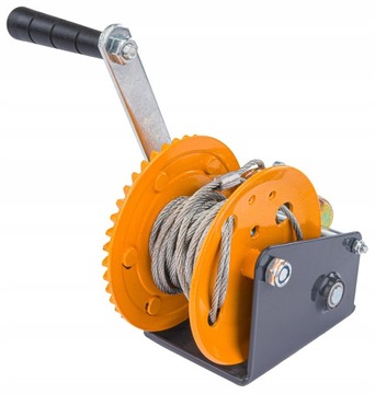 ЛЕБЕДКА ТАНТОВАЯ РУЧНАЯ ЛЕБЕДКА 454 КГ 5 М НА РУЧКУ