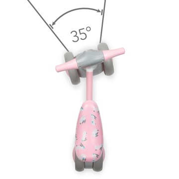 Беговел PETITO Bunny 2in1 с толкателем