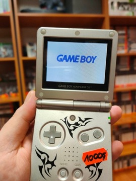 NINTEN GAME BOY ADVANCE SP BRIGHTER AGS-101 TRIBAL