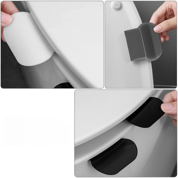 PODNOŚNIK POKRYWY TOALETOWEJ PROSTY PODNOSZNIK POKRYWY UNIKAJ DOTYKANIA POK