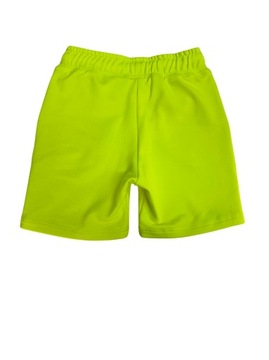 Szorty dziecięce bawełniane Yellow Neon [rozmiar 110]