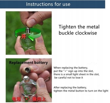 Брелок светящийся с логотипом BMW LED Crystal Gift