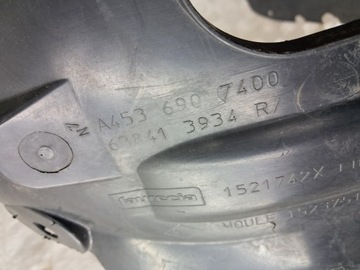 MERCEDES W453 SMART FOURTWO PODBĚH LEVÝ PŘEDNÍ A4536907400