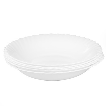KOMPLET 6X TALERZ GŁĘBOKICH 22CM CARBO ZESTAW 6 SZTUK TALERZY