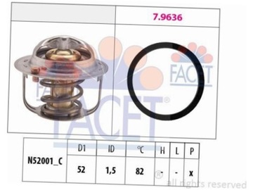 FACET 7.8679 TERMOSTAT KAPALINA CHLADÍCÍ