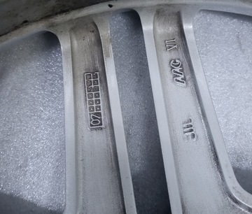 DISK HLINÍK MERCEDES-BENZ OE AMG MERCEDES W204 TŘÍDA C 7.5" X 17" 5X112 ET 47