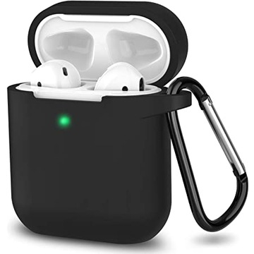 ETUI CASE SILIKONOWE AIRPODS 1/2 HACZYK ZAWIESZKA