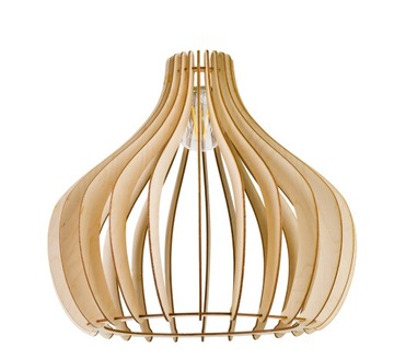 Klosz DREWNIANY do lamp na E27 Loft ALLADYN XXL