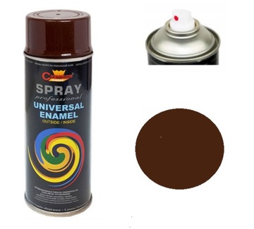 CHAMPION SPRAY UNIWERSALNY FARBA ORZECHOWY RAL8011