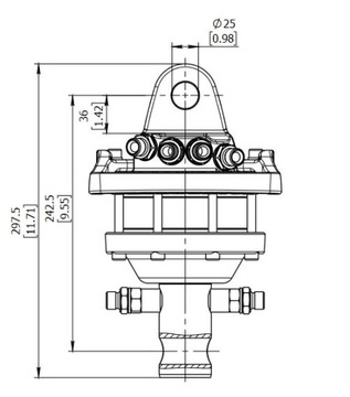 Baltrotors GR30 3T Rotator HDS Palfinger