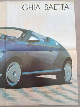 ПОСТЕР KENWORTH W900 / GHIA SAETTA 54x40,8