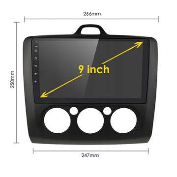 RADIO GPS BT ANDROID Ford Focus Exi MT 2 3 Mk2 Mk3