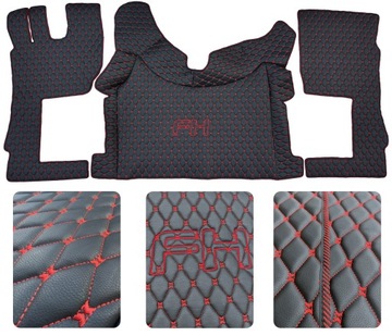 Dywany Dywaniki pikowane VOLVO FH 12 13 4 5 Pokrowce Fh4 Fh5 do i po 2013