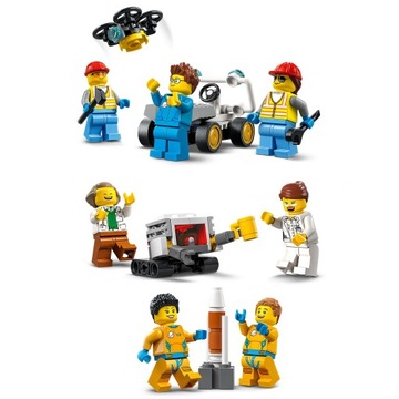 LEGO City 60351 Запуск ракеты из космопорта