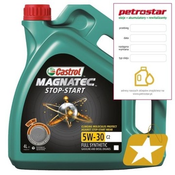 CASTROL MAGNATEC 5W30 C2 4L