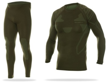 Комплект теплого термобелья для мужского мотоцикла BRUBECK PROTECT - XL