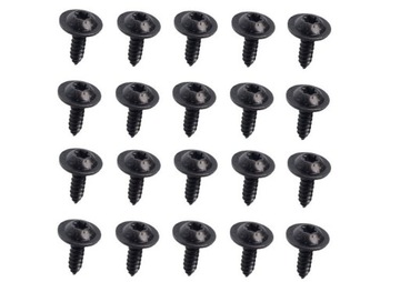 20x WKRĘT MONTAŻOWY TORX ŚRUBA SPINKA DO OSŁON NADKOLE ZDERZAK PŁYTA 4,8x16