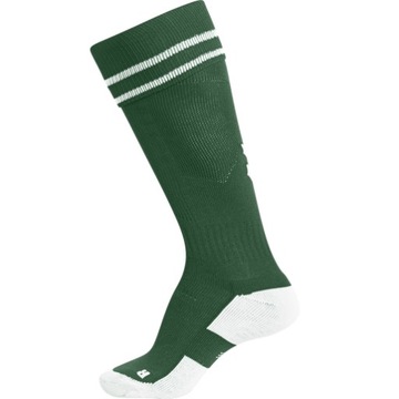Skarpety sportowe piłkarskie męskie HUMMEL zielone 39-42