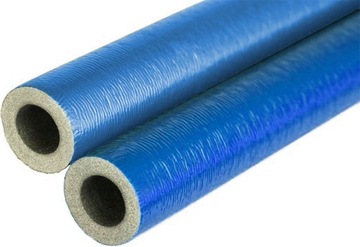 Otulina na rurę 16 18/6 niebieska w laskach 2m