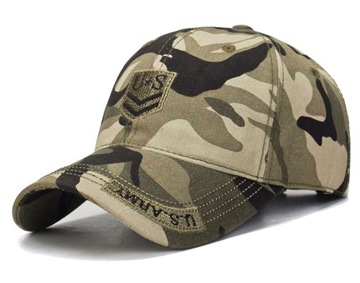 Czapka z daszkiem bejsbolówka militarna KHAKI MORO