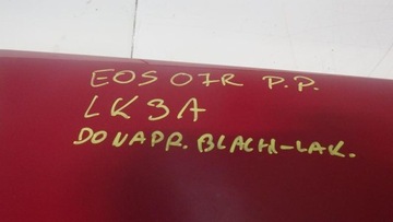 BLATNÍK PRAVÝ PŘEDNÍ LK3A VW EOS 1Q0807936A