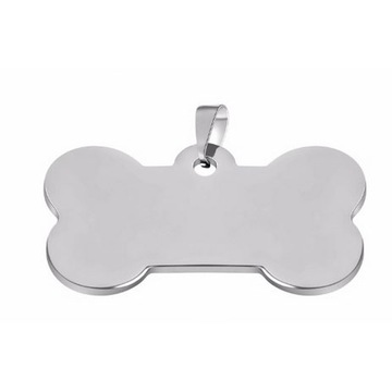 Adresówka kość metal identyfikator 2 str. grawer