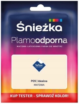 Tester Śnieżka Plamoodporna 0,03l - Idealna - P09