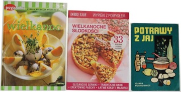 Wielkanoc, Wielkanocne słodkości, zestaw 3 szt.