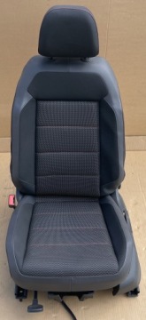 Sitz Fahrer VW T-ROC MATERIAL+Leder wie neu GRZANY MANUAL