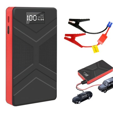 MOCNY ROZRUSZNIK JUMP STARTER BOOSTER POWERBANK 6000mAh