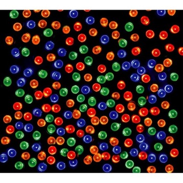 LAMPKI LED 140L PŁYNĄCE DODAT. GNIAZDO MULTIKOLOR