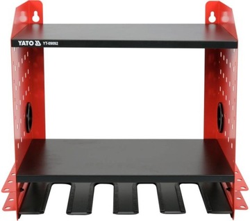 МЕТАЛЛИЧЕСКИЙ ПОЛОЧНЫЙ ШКАФ YATO ДЛЯ ЭЛЕКТРОИНСТРУМЕНТОВ 4 РОЗЕТКИ