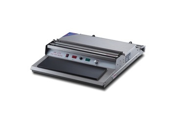 ZGRZEWARKA RĘCZNA DO PAKOWANIA PUDEŁEK GORĄCY STÓŁ 450MM CELOFONIARKA