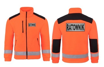 Polar medyczny RATOWNIK 2 naszywki odblaski S