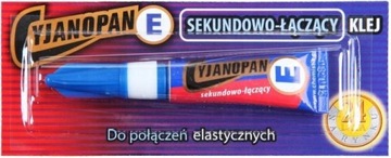 Klej uniwersalny elastyczny Cyjanopan E tubka 2g