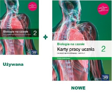 Biologia na czasie 2 Podręcznik +zeszyt ćwiczeń zakres podstawowy Wwa