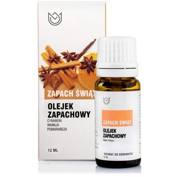 Olejek zapachowy ZAPACH ŚWIĄT 10ML NATURALNE AROMATY DO KOMINKA DO ŚWIEC