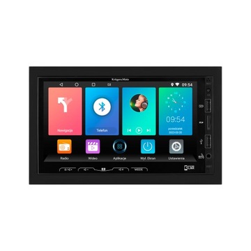 Radio samochodowe 2DIN Android 13 ISO Kruger&Matz KM2008.1