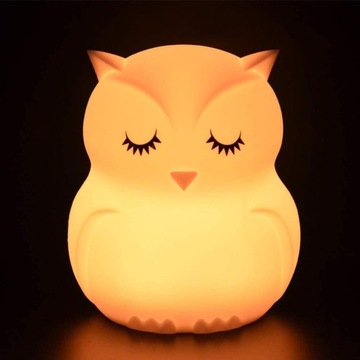 Lampka nocna LED ze sterowaniem dotykowym