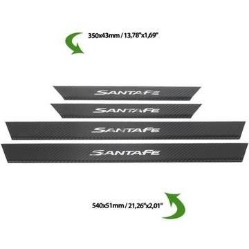 HYUNDAI SANTA FE MK3 VRSTVA  PRAHU NA PRAHY OCEL NEREZ 304 LESK